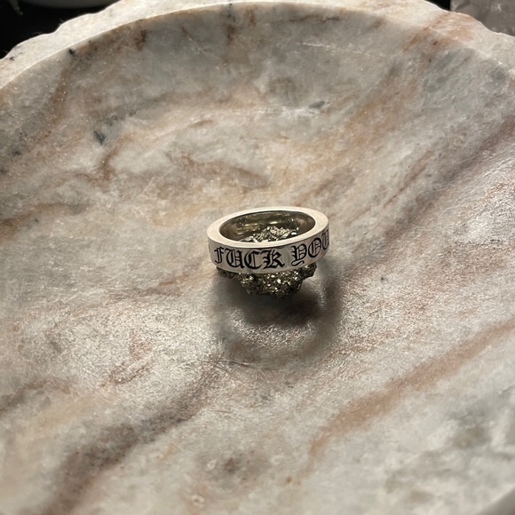 Chrome Hearts ring F*ck You ring size 9.5 - Picture 2 of 7